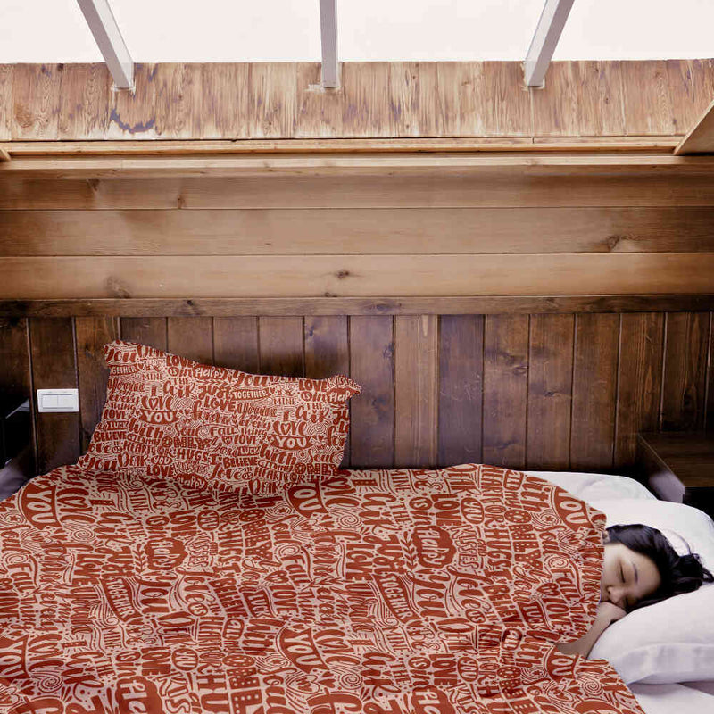 Original therapy blanket - cotton cover Be Mine