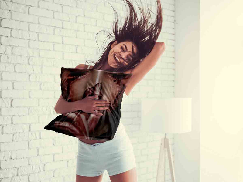 Health pillow Halloween face