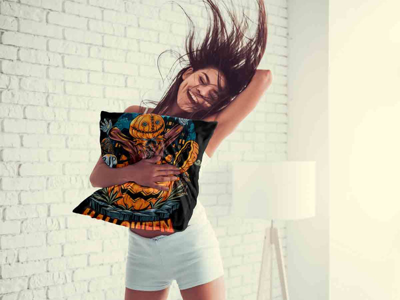 Health pillow Halloween pumpkin