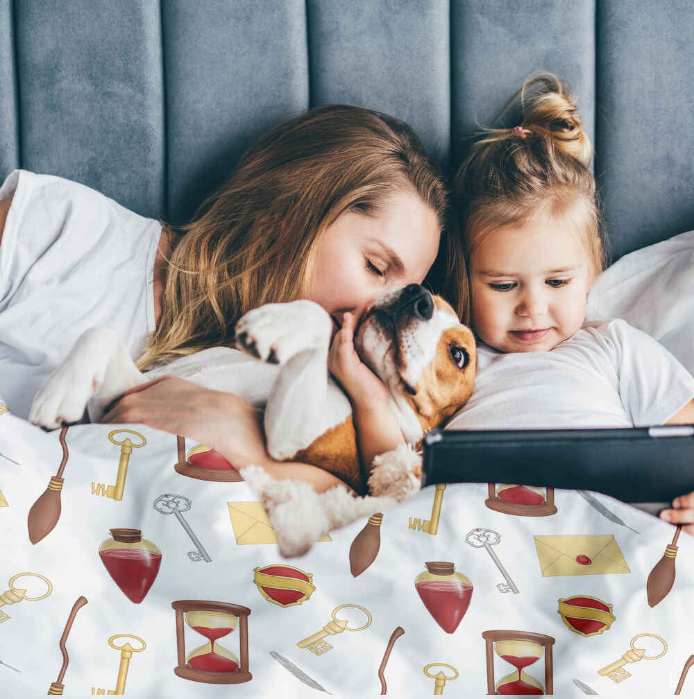 Original therapy blanket - cotton cover white Magic