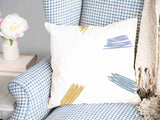 Health pillow with colorful stripes