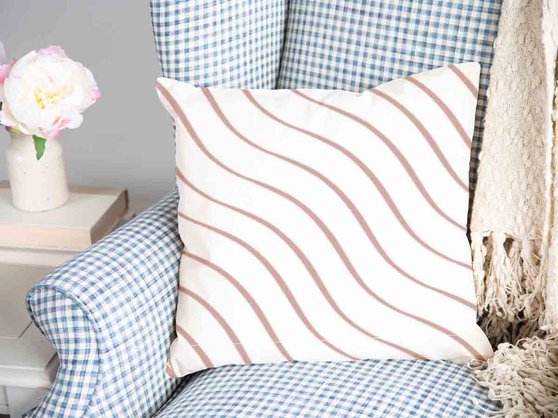 Health pillow pink waves