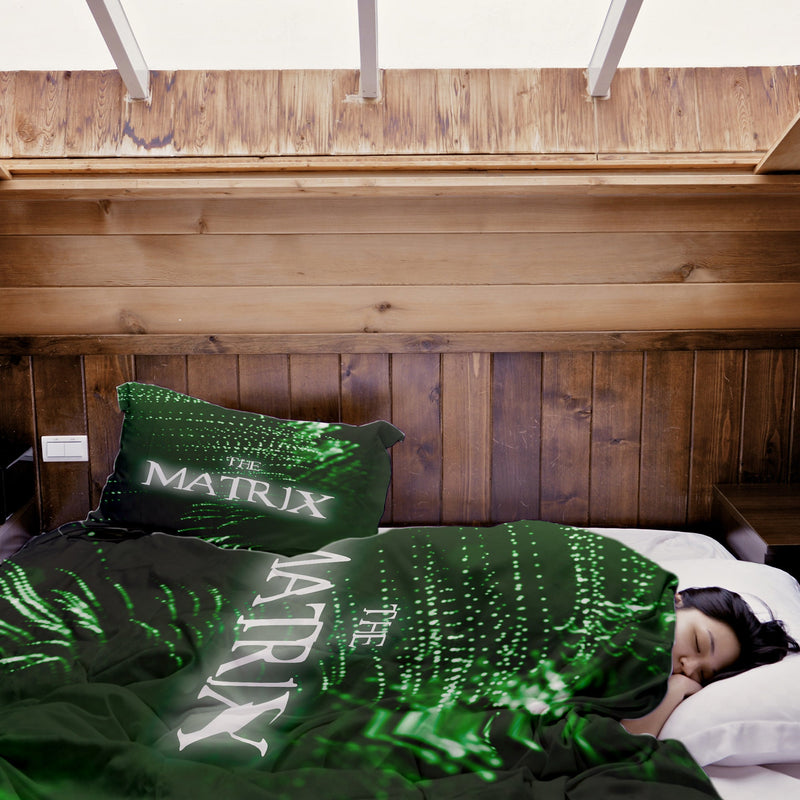 Original therapy blanket - cotton cover green The Matrix