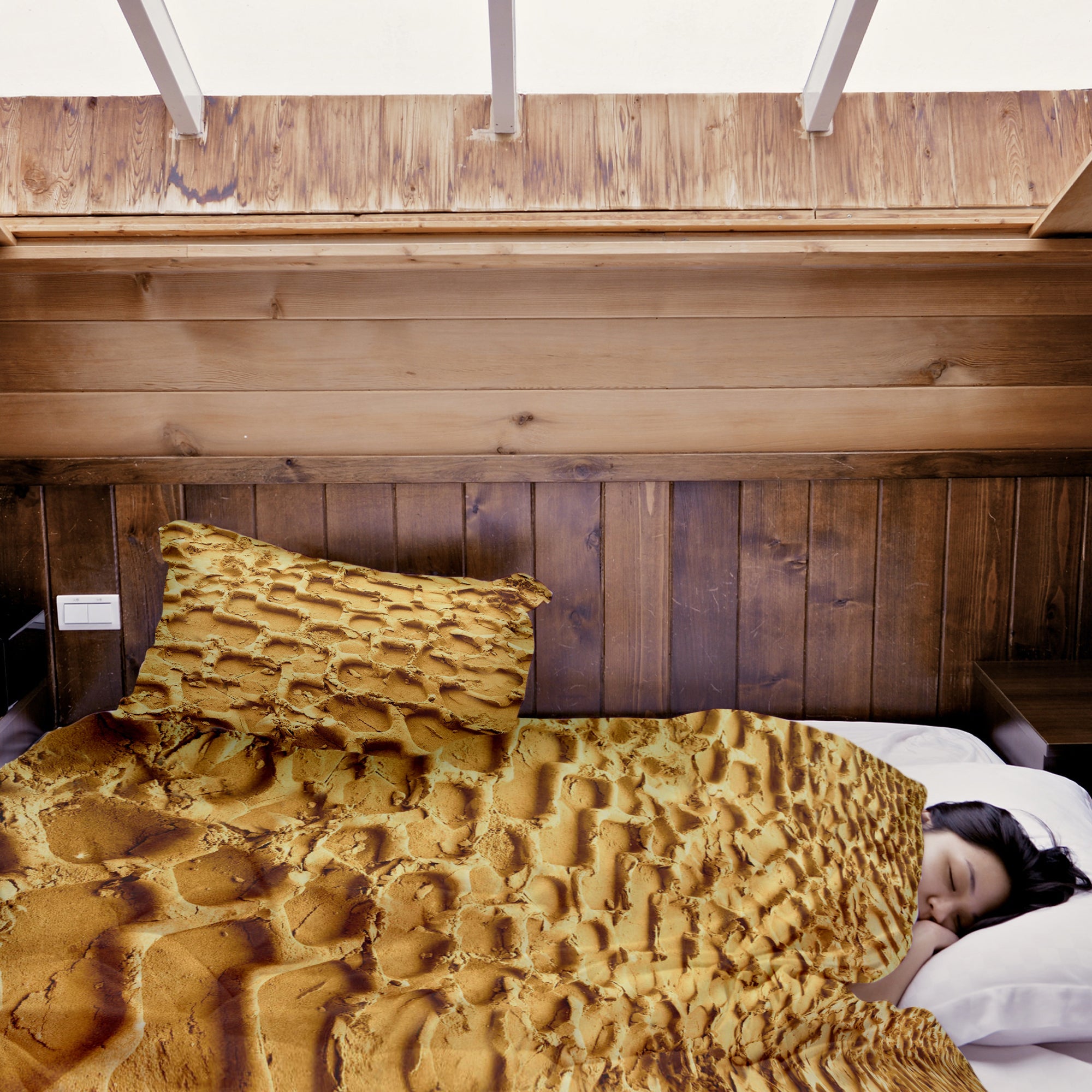 Therapy blankets bedding set tire track