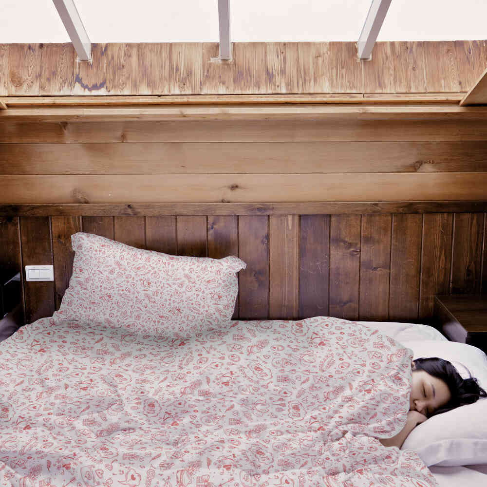 Couvertures thérapeutiques Ensemble de linge de lit Sois mon Valentin