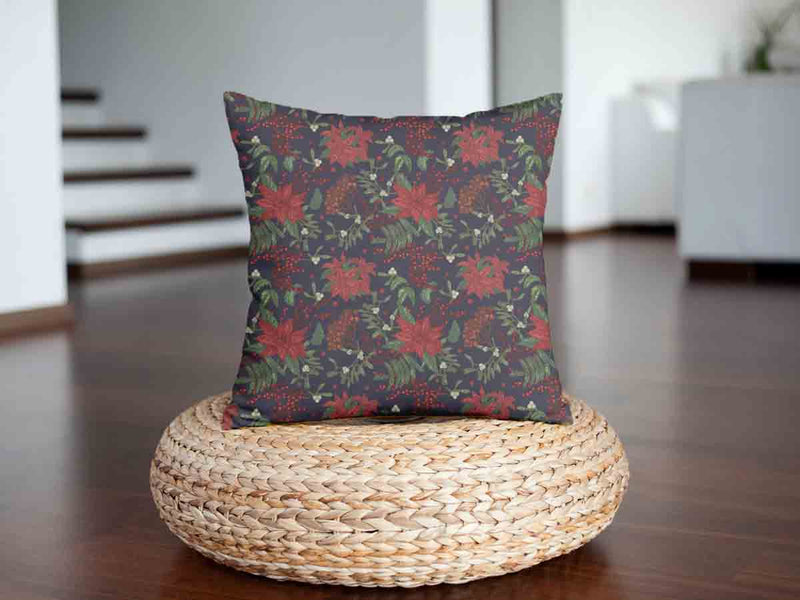 Health pillow with red Christmas star