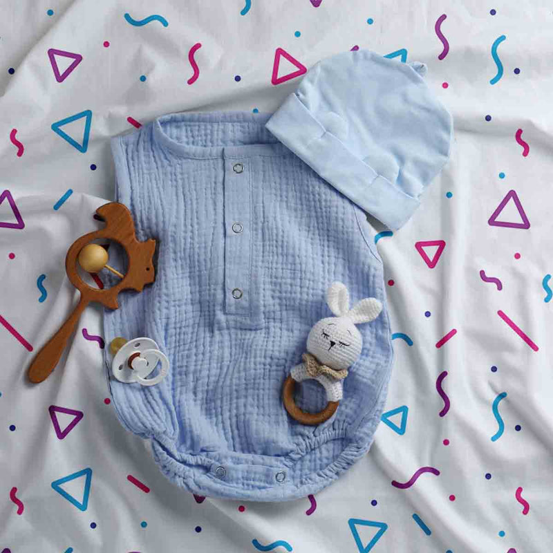 Therapy blanket bedding set with many shapes