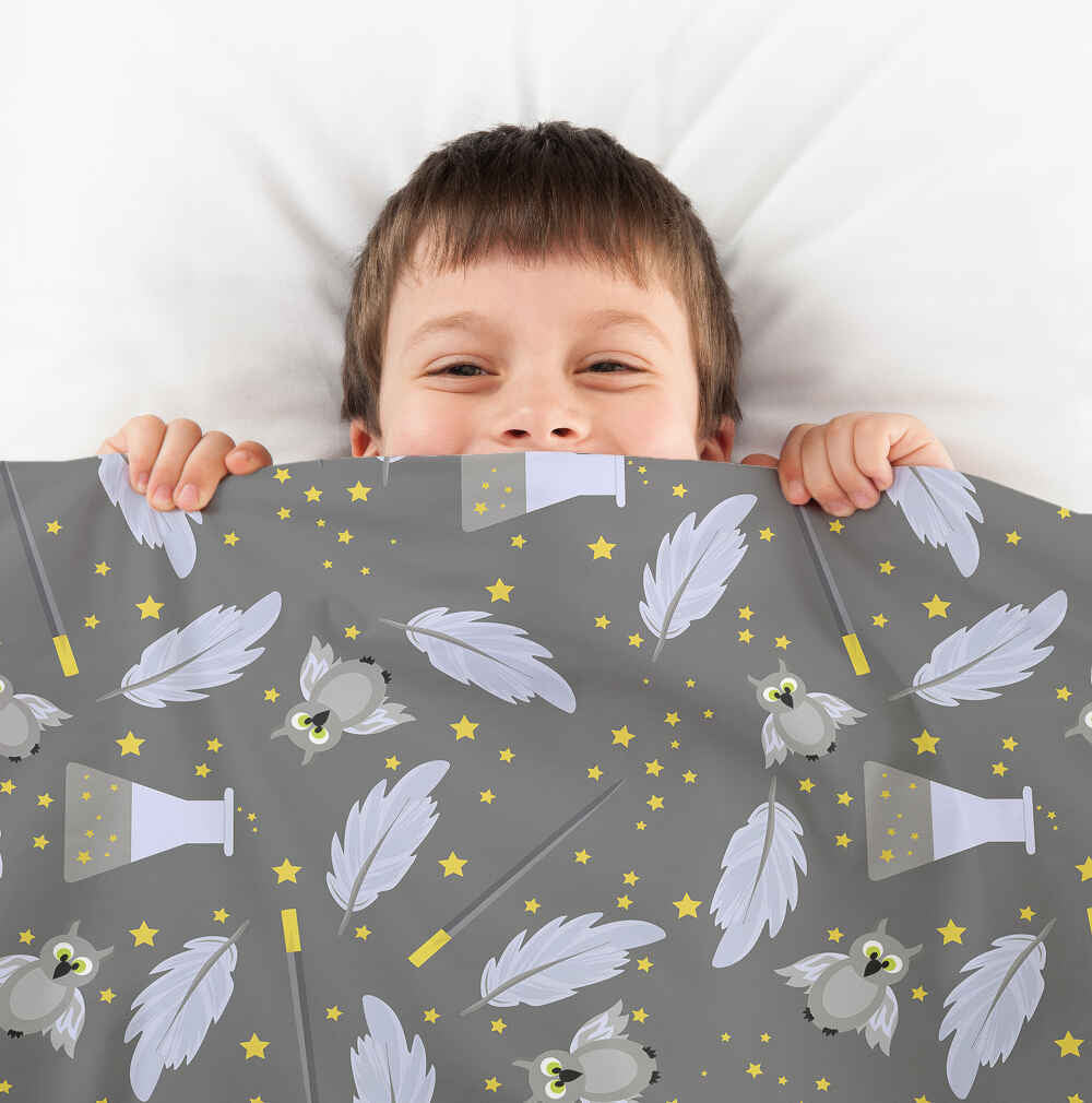 Therapy blankets bedding set black magic wand