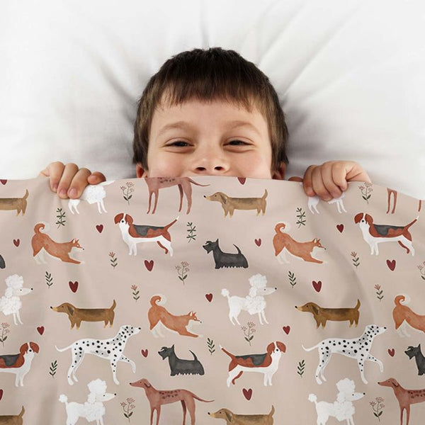 Original therapy blanket - dog weighted blanket with cotton cover for children