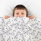 Therapy blanket and bedding set with Harry's glasses