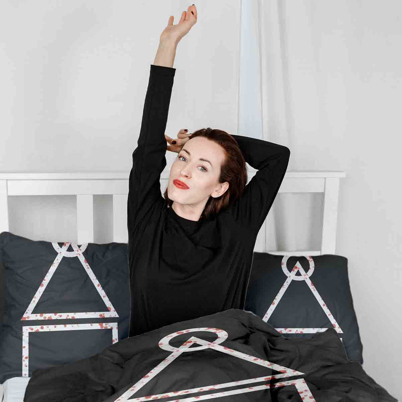 Original therapy blanket - cotton cover bloody shapes