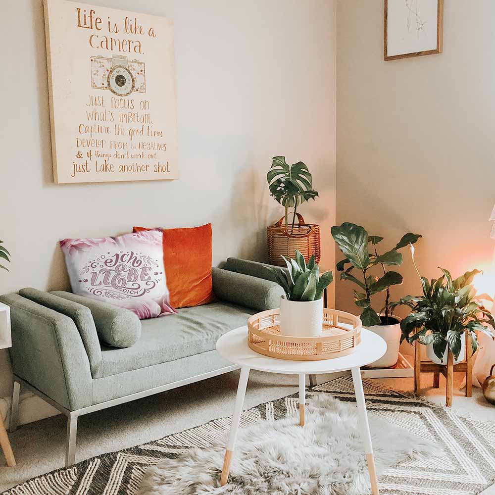 Coussin de santé rose je t'aime