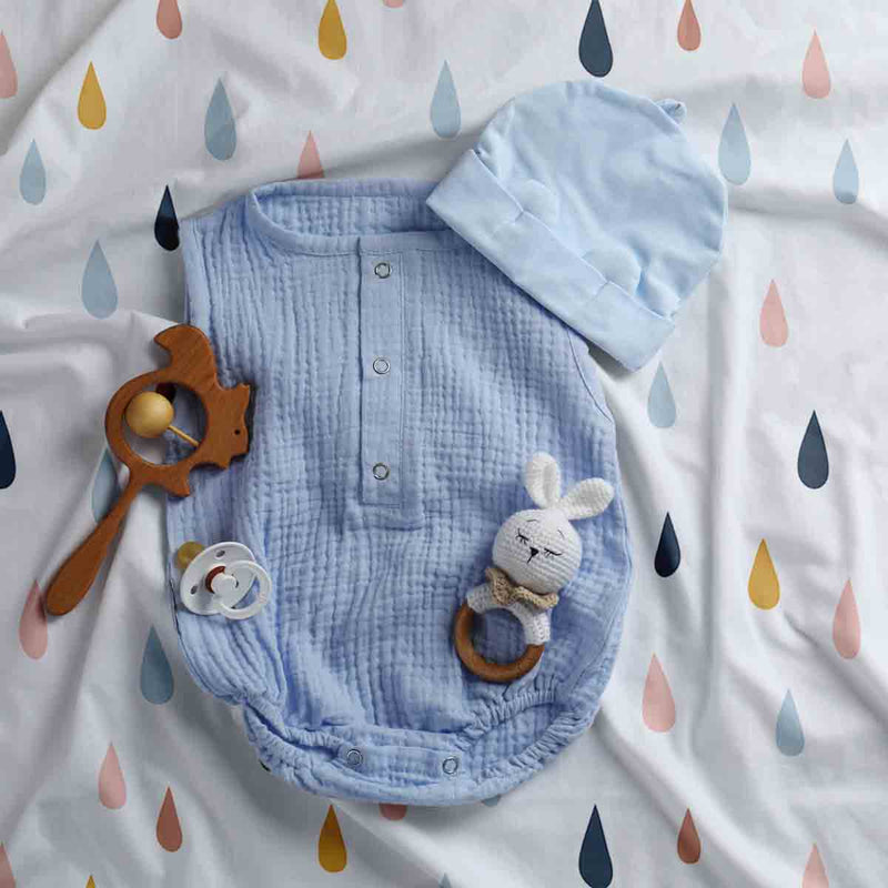 Original therapy blanket - cotton cover with colorful drops
