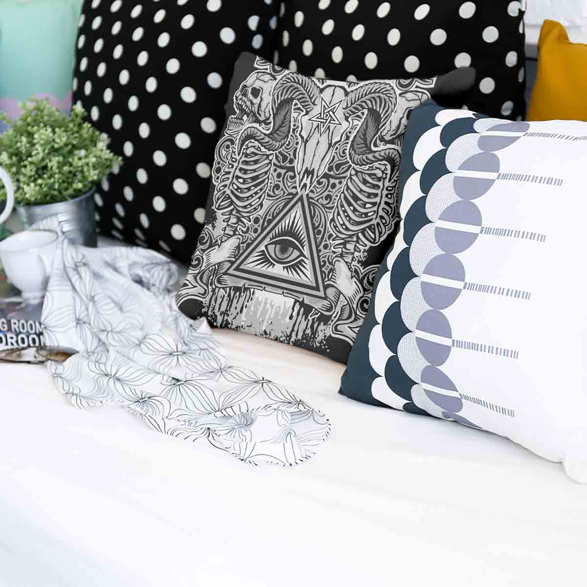 Health Pillow Black Eye 2