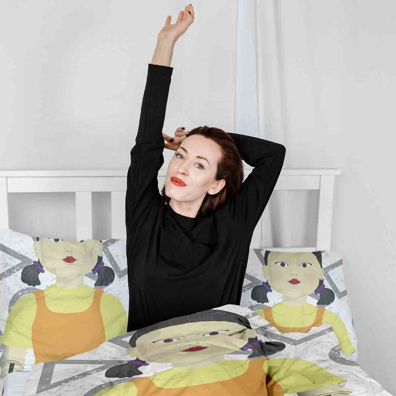 Therapy blankets bedding set red light, green light