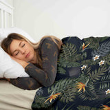 Therapy blankets bedding set rainforest