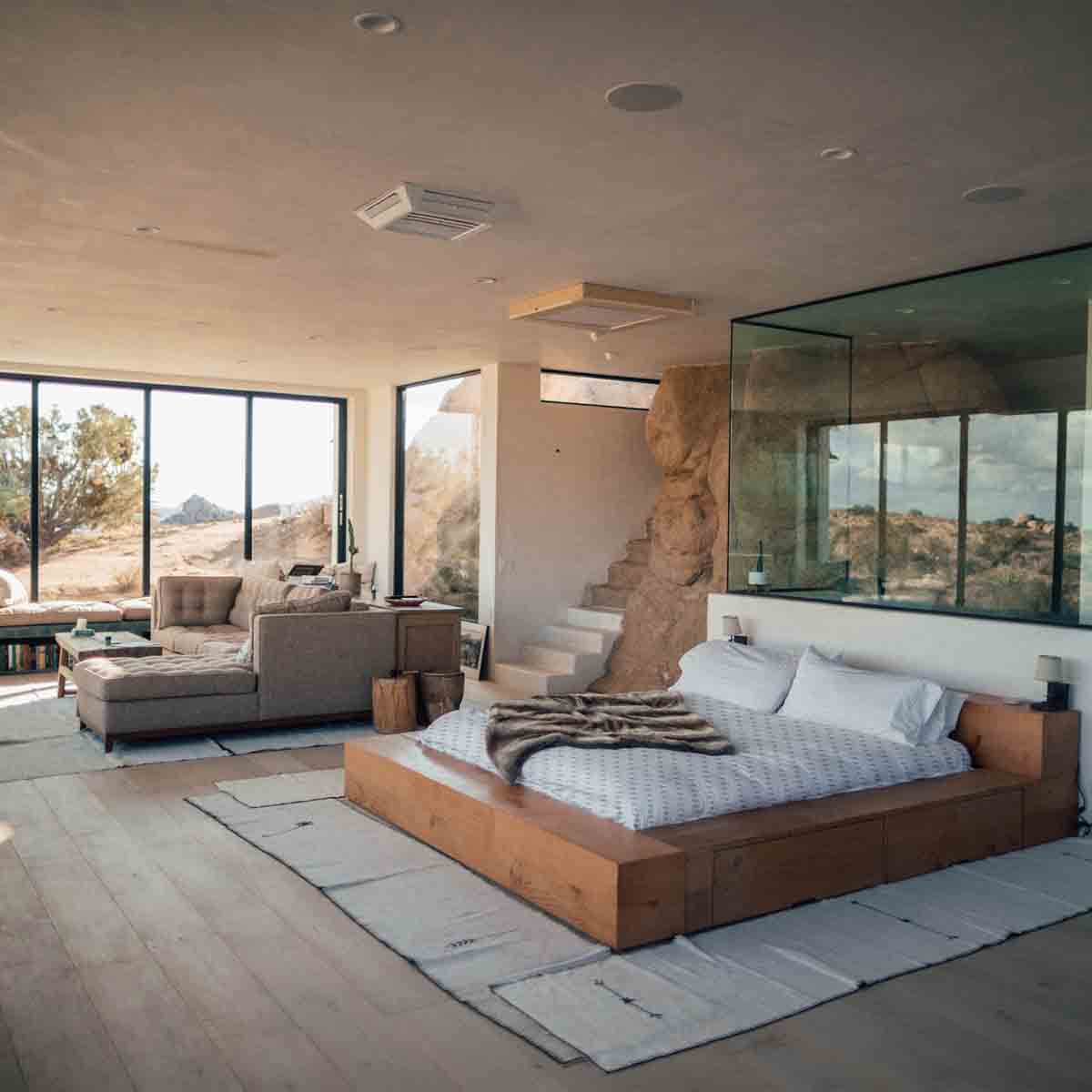 Original therapy blanket - cotton cover white with gray triangles