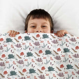 Original therapy blanket - cotton cover coral reef