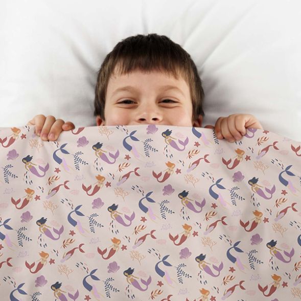 Original therapy blanket - cotton cover mermaid