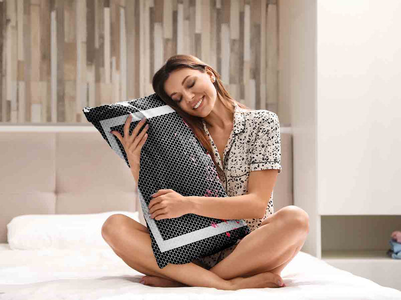 Health Pillow Black Let's Play