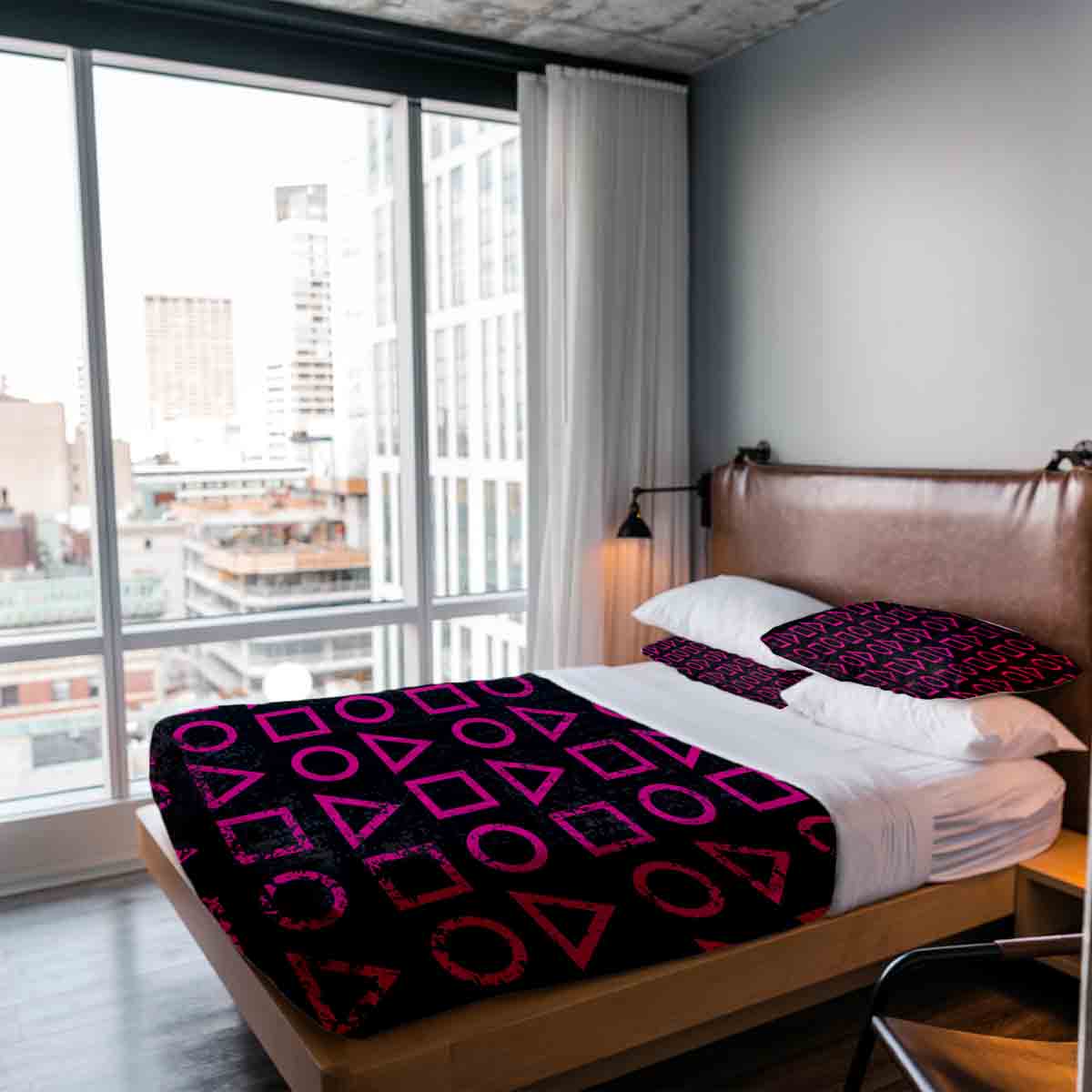 Couette de thérapie Ensemble de linge de lit Formes Dalgona