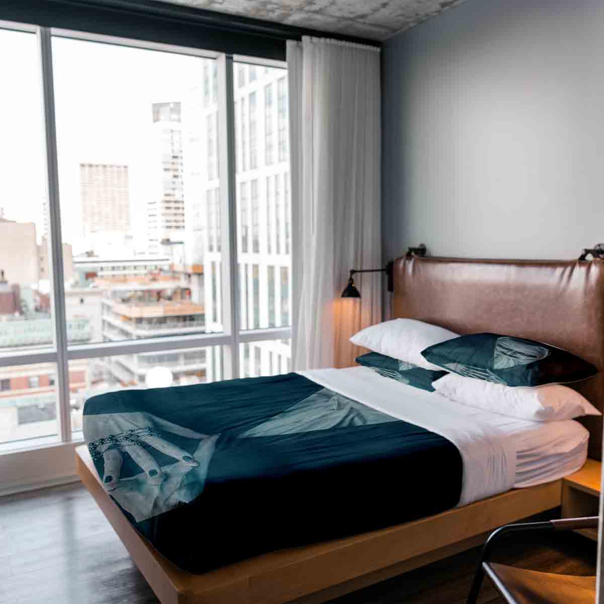 Ensemble de literie couverture thérapeutique sorcière