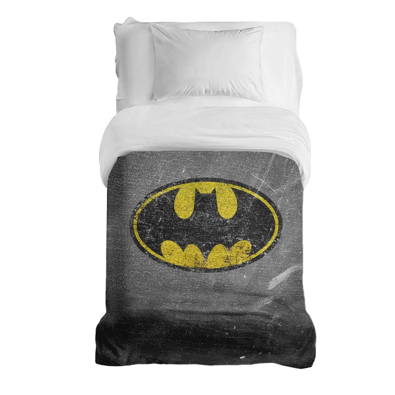 Original therapy blanket - cotton cover Batman logo