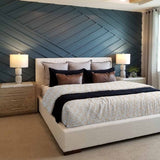 Original therapy blanket - cotton cover with orange circles